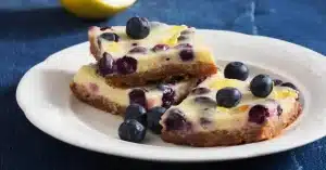 Lemon Blueberry Cheesecake Bars