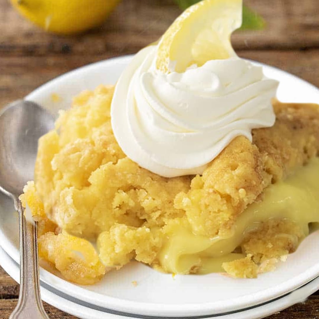 Lemon Dump Cake